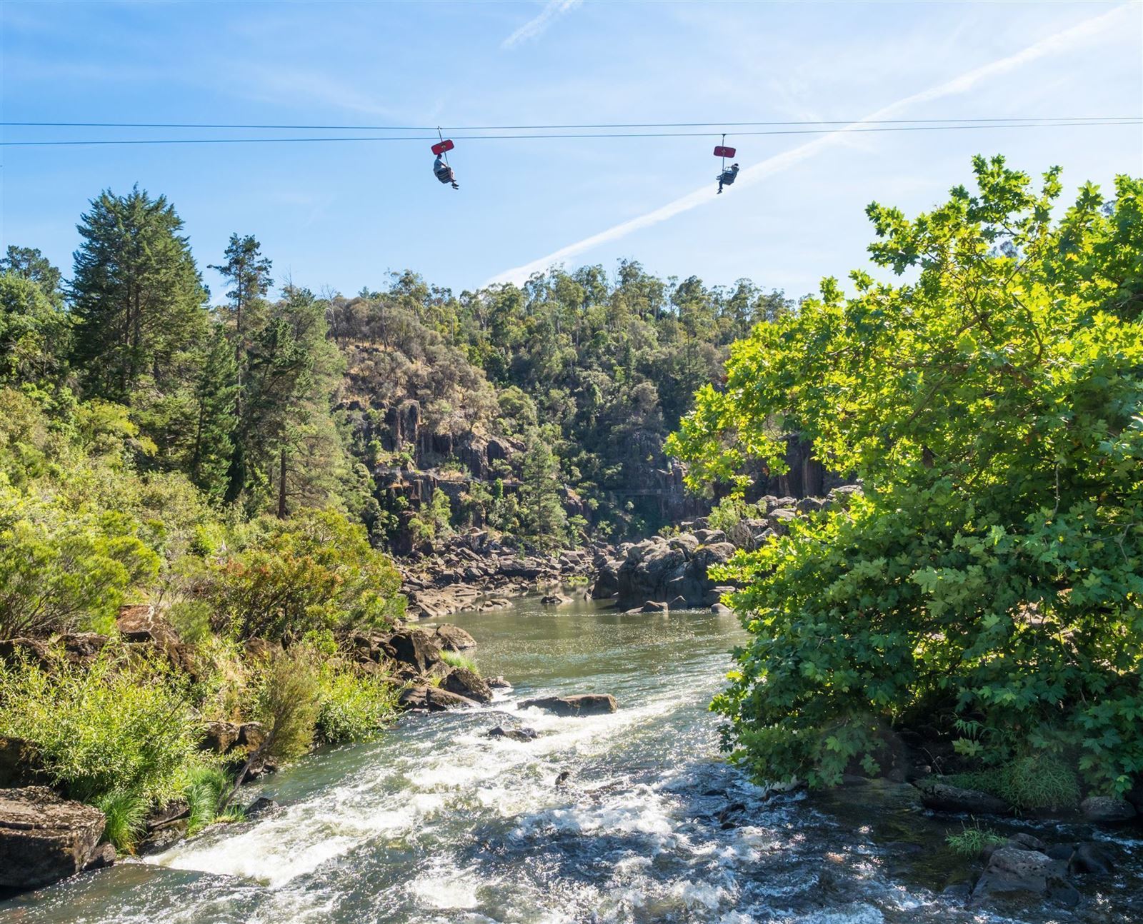 Sessellift in der Cataract Gorge